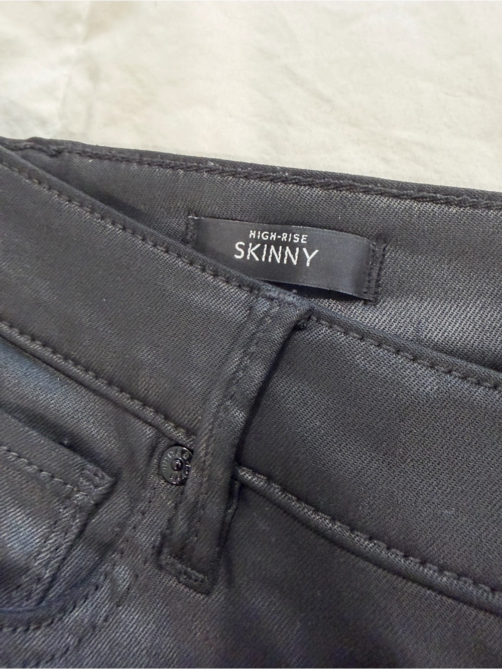 White House Black Market Black Coated Trousers - Picture 3 of 5
